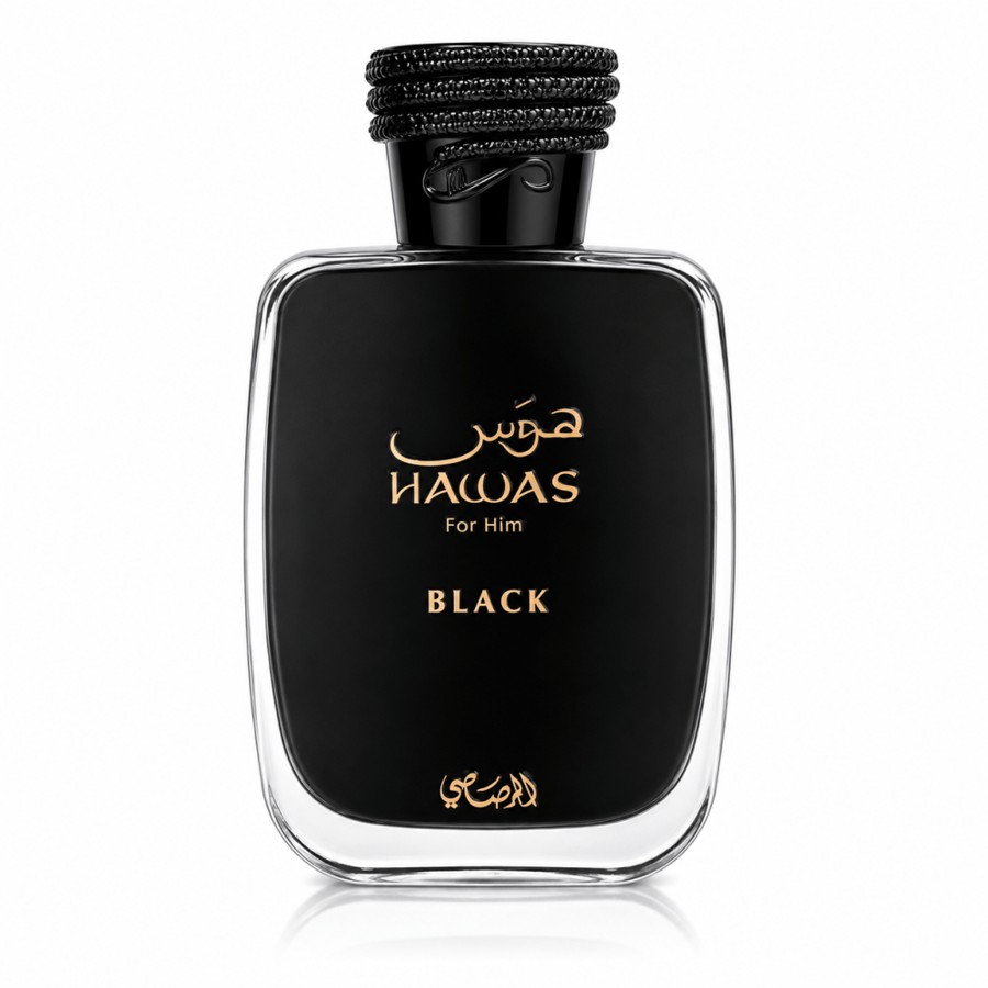 عطر الرصاصي هوس بلاك للرجال أو دو بارفيوم 100 مل | Rasasi Hawas Black EDP 100ml