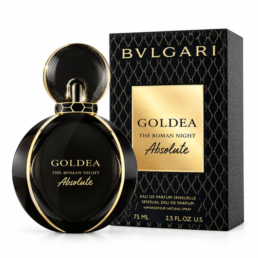 عطر بولغاري غولديا ذا رومان نايت أبسولوت للنساء أو دو بارفيوم 75 مل | Bvlgari Goldea The Roman Night Absolute EDP 75ml