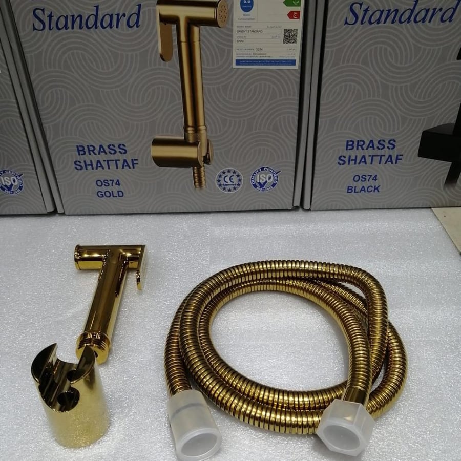 شطاف ضغط نحاس OS74 صيني ORIENT STANDARD ذهبي دائري