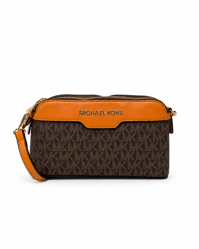 حقيبة يد صغيرة Michael Kors بنقشة مونوغرام