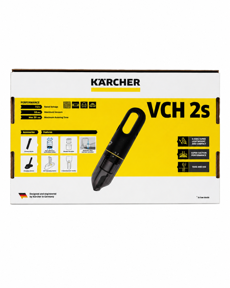 مكنسة كهربائية يدوية Karcher VCH 2s