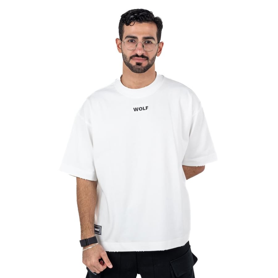 White T-shirt Oversize