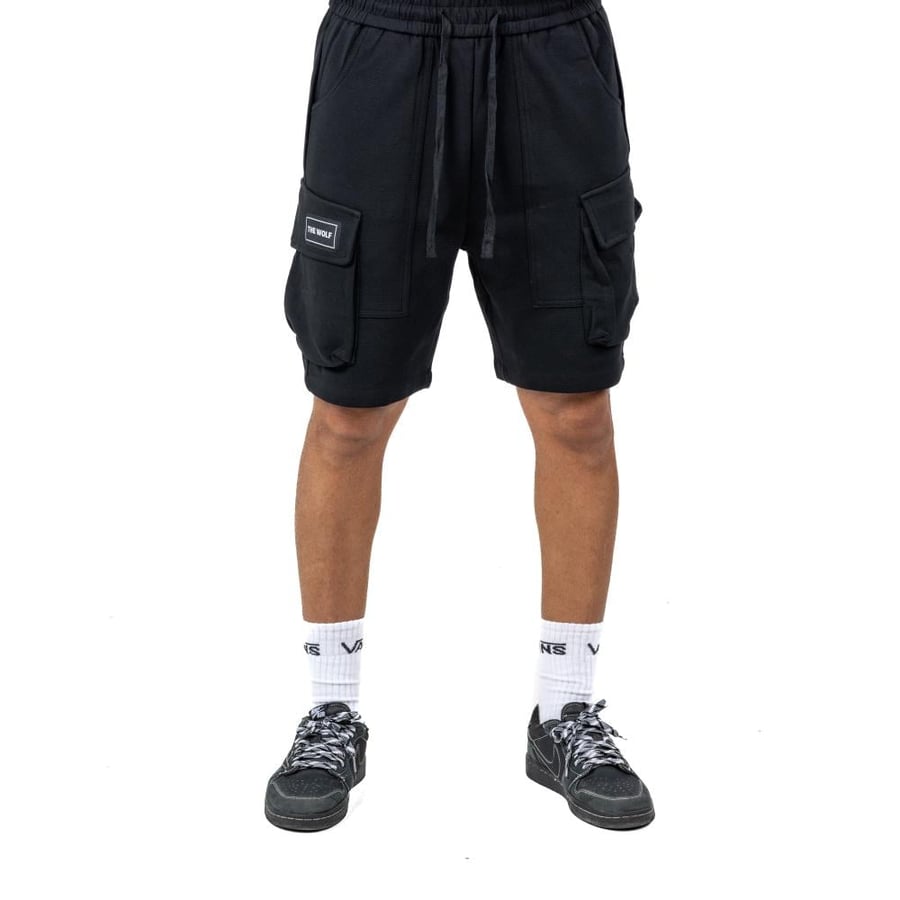 Black cargo Shorts