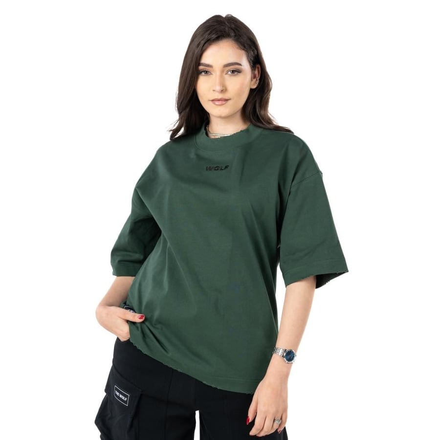 dark green T-shirt Oversize