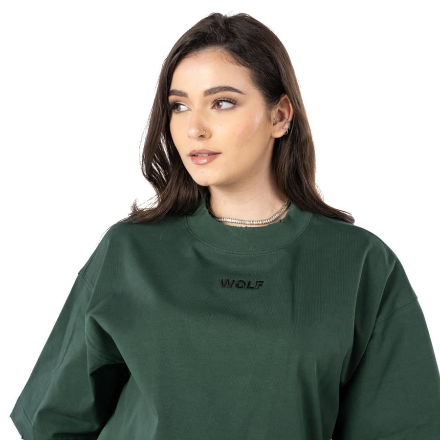 dark green T-shirt Oversize