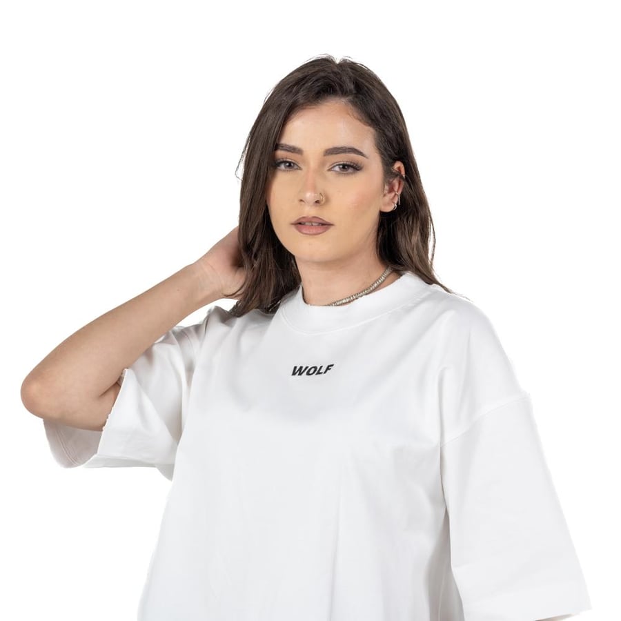 White T-shirt Oversize