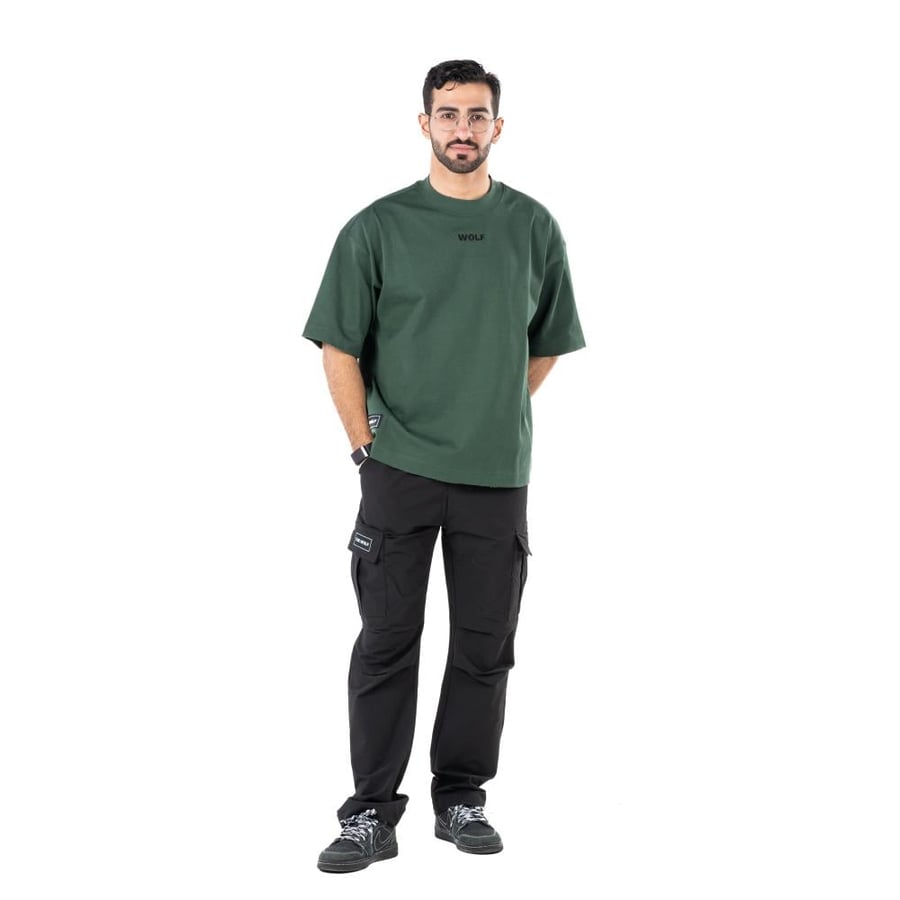 dark green T-shirt Oversize