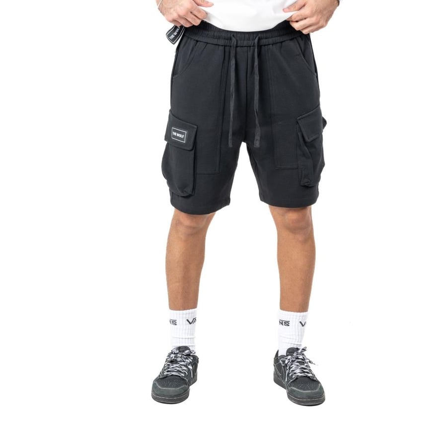 Black cargo Shorts