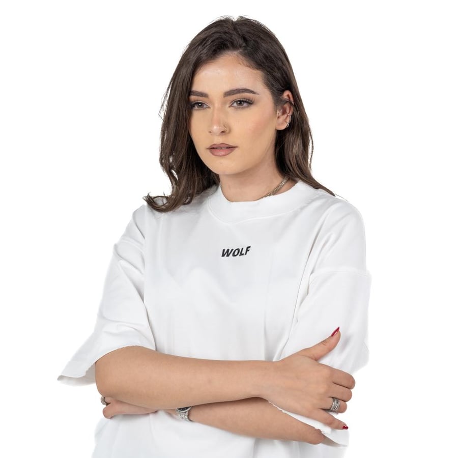White T-shirt Oversize