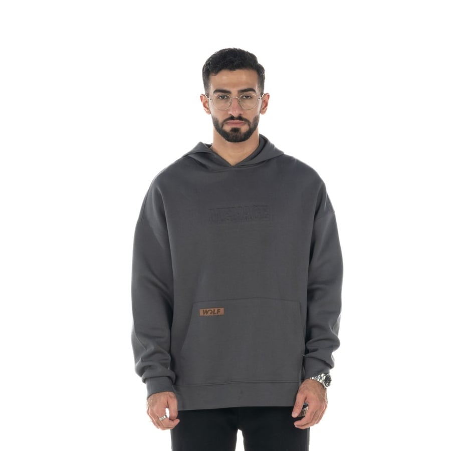 Gray hoodie