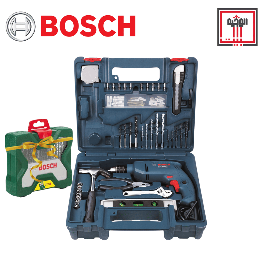 دريل كهربائي بوش - عدد يدوية - متجر الوجيه - bosch