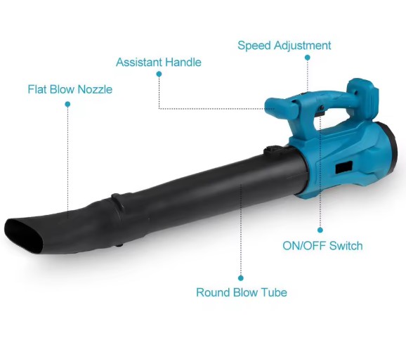Wireless air blower battery-operated 21V - Yahweh