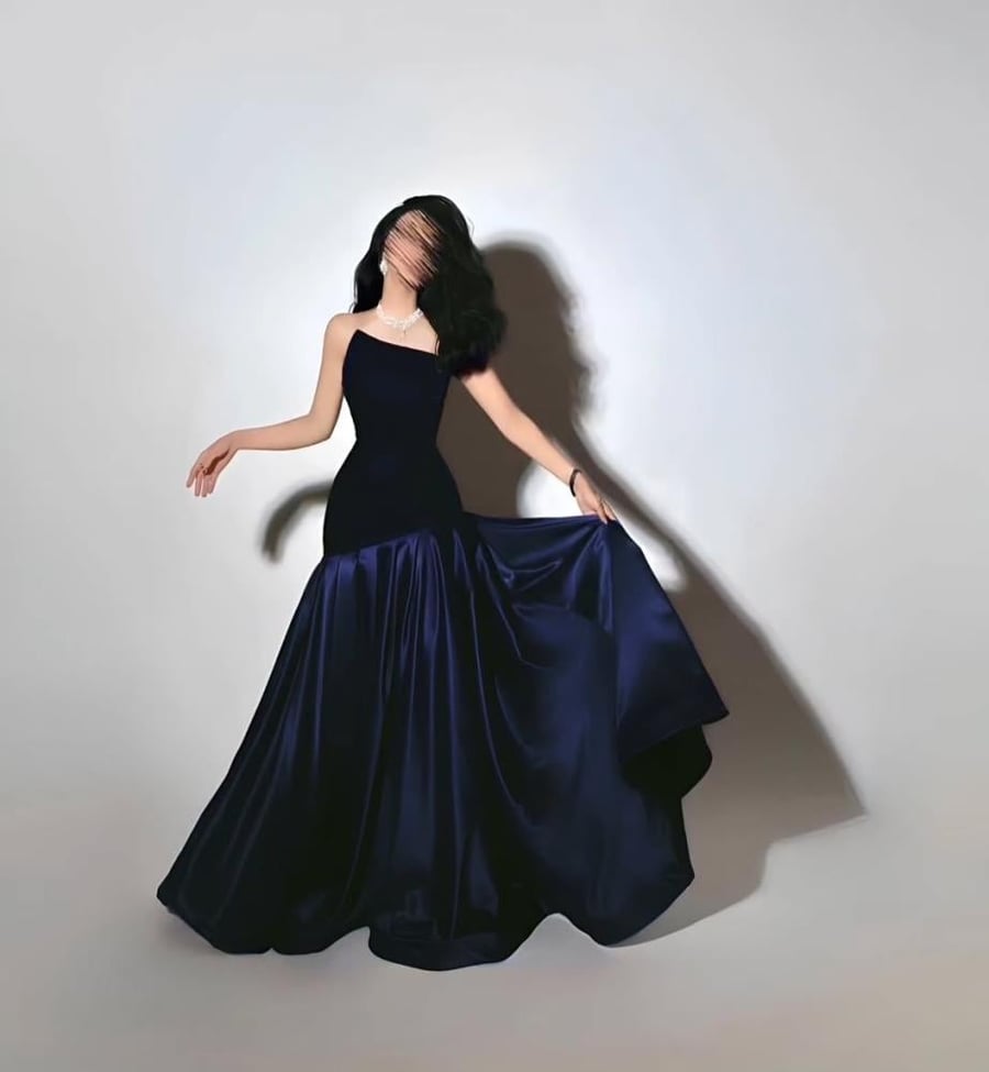 Velvet dress A_1015