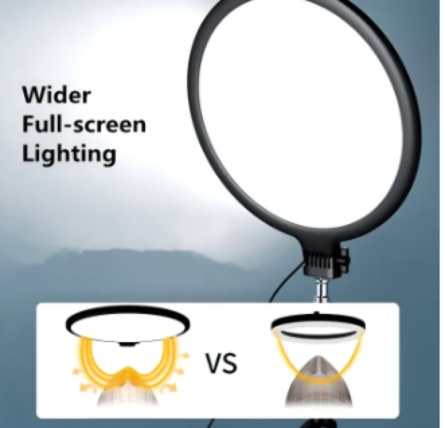 مصباح حلقي ناعم من نوع Neepho LED NP-26