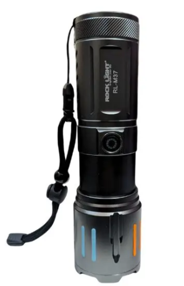 مصباح يدوي LED من الألومنيوم RL-M37 من Rock Light