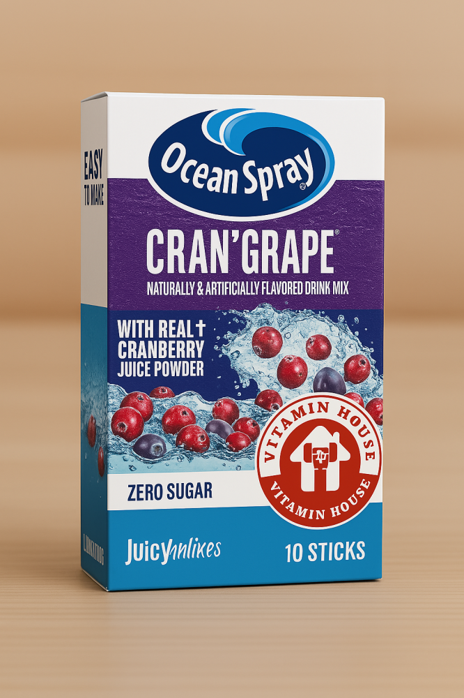نكهة العنب مع Cranberry الأصلية - 1 علبه - Ocean Spray