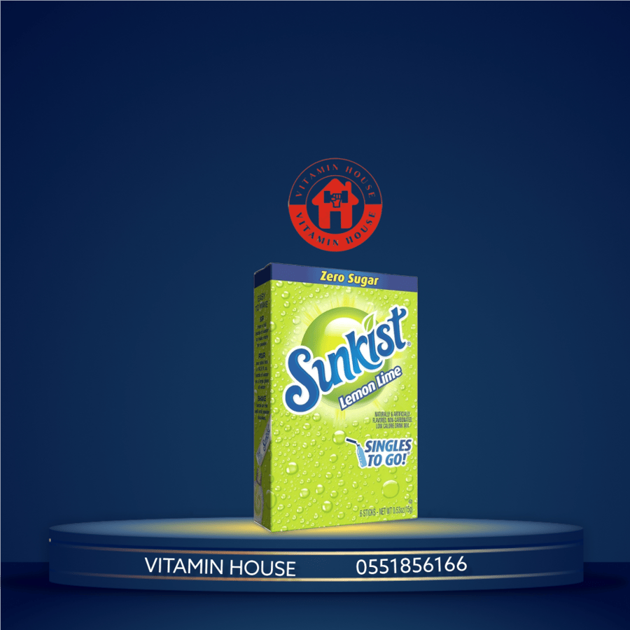 نكهة الليمون الأخضر - 1 علبه - Sunkist