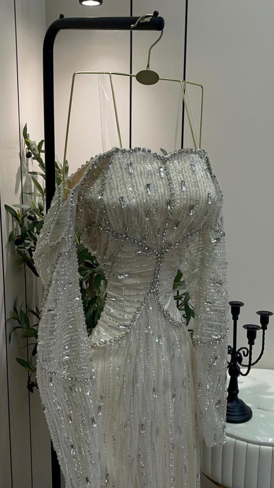 فستان سهره بيج فاتح (Champagne)