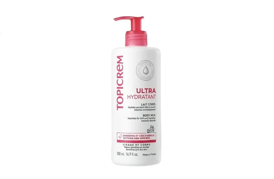توبيكريم حليب الجسم فائق الترطيب 500 مل-Topicrem Ultra-Moisturizing Body Milk 500ml