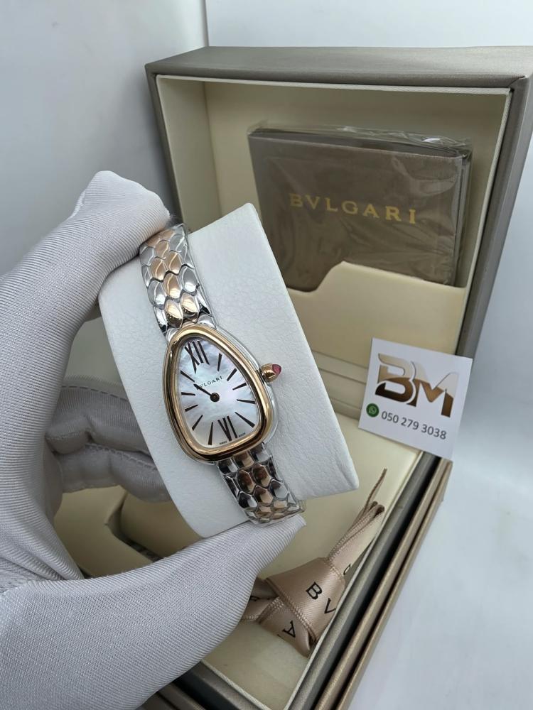 ساعة BVLGARI سيربنتي سيدوتوري بفصوص زركون