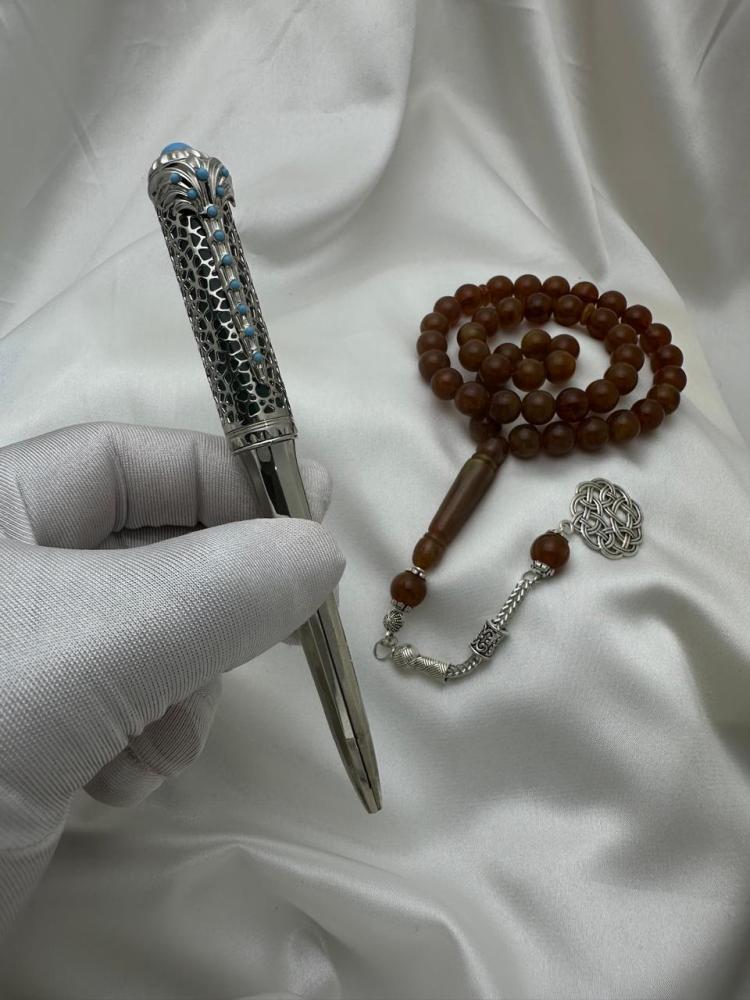 قلم كارتير (Cartier) هاي كواليتي + سبحة فاخرة "مجاناً" |بوتيك ماستر