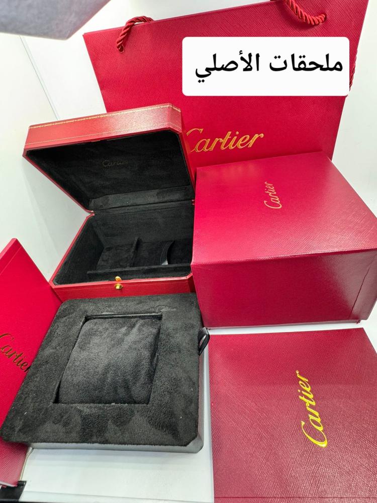 ساعات كارتير رجالي موديل تانك موست دو حركه بطاريه