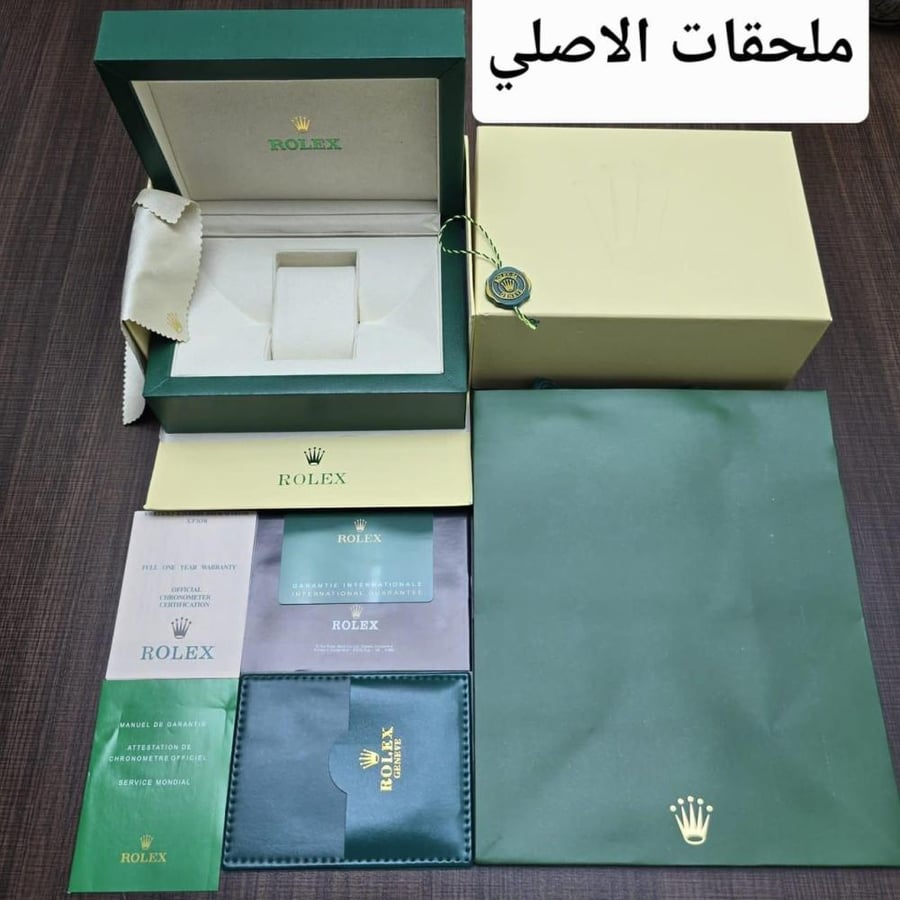 ساعه رولكس رجالي موديل سمارين حركه بطاريه
