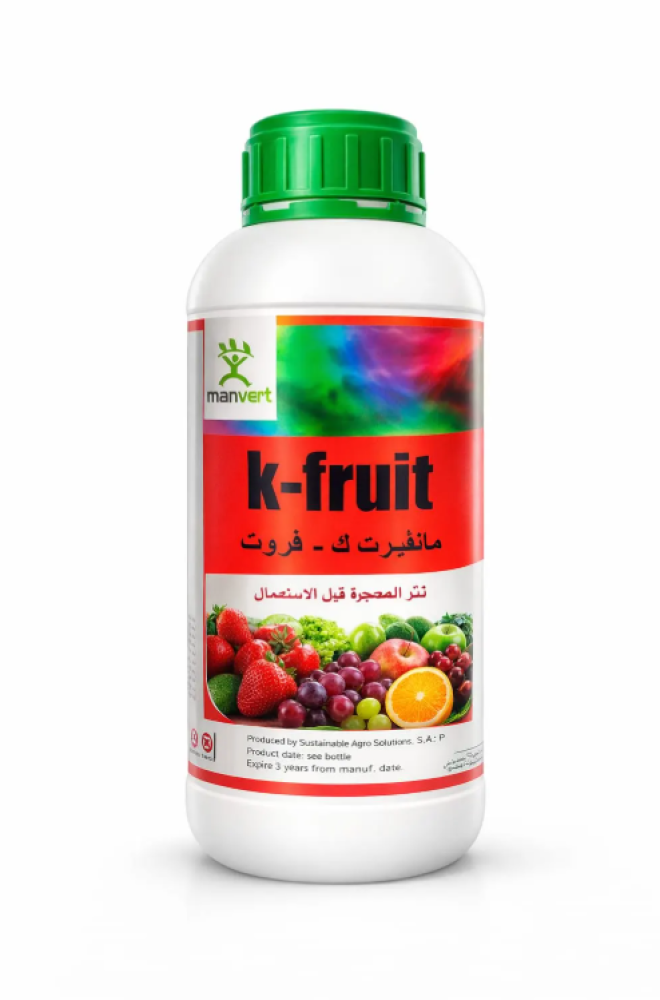 سماد بوتاسيوم سائل مانفيرت ك - فروت (Manvert K-Fruit) إسباني - 1 لتر