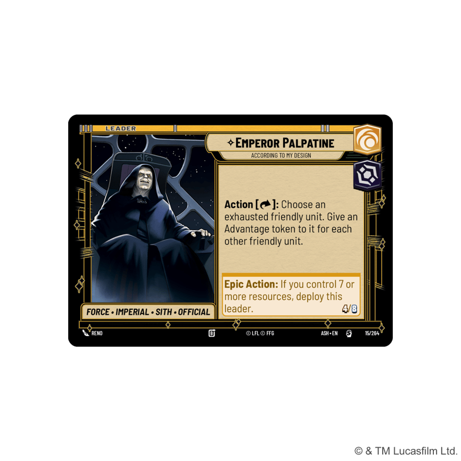 Star Wars: Unlimited - Ashes of the Empire - Spotlight Deck