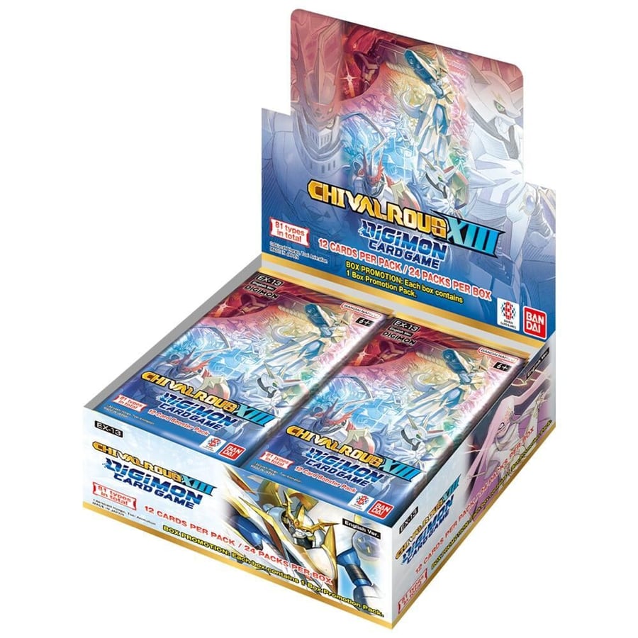 DIGIMON CARD GAME – CHIVALROUS XIII – [EX-13]