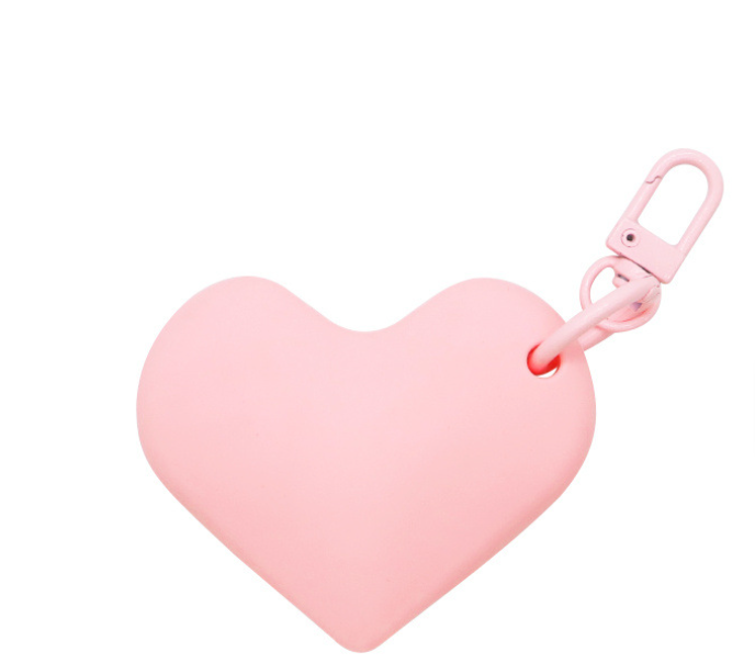 lipbutter holder with a heart design-PINK