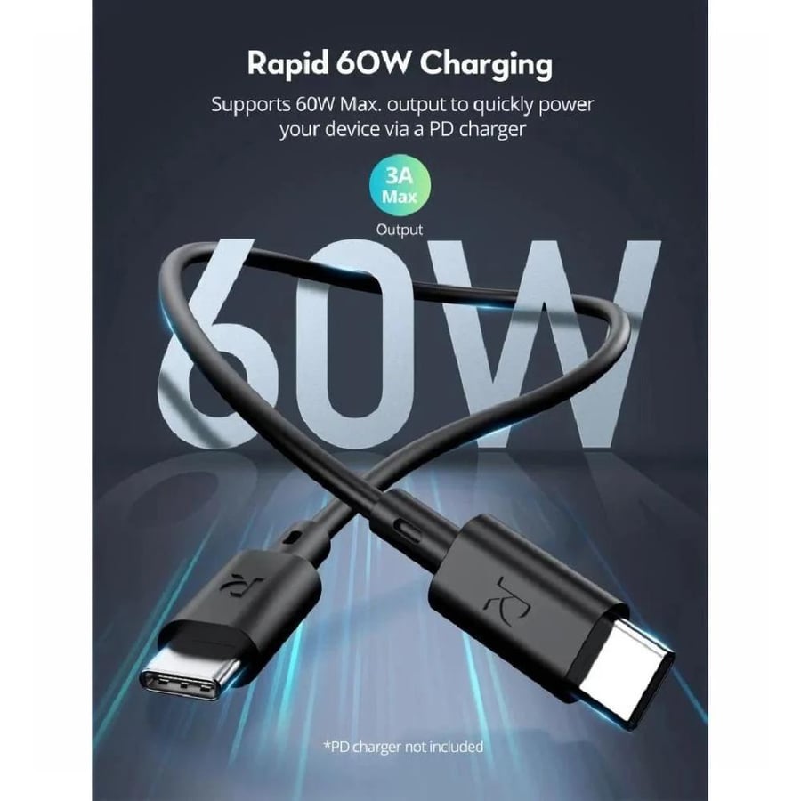 مجموعة كيابل تايب سي من RAVPOWER