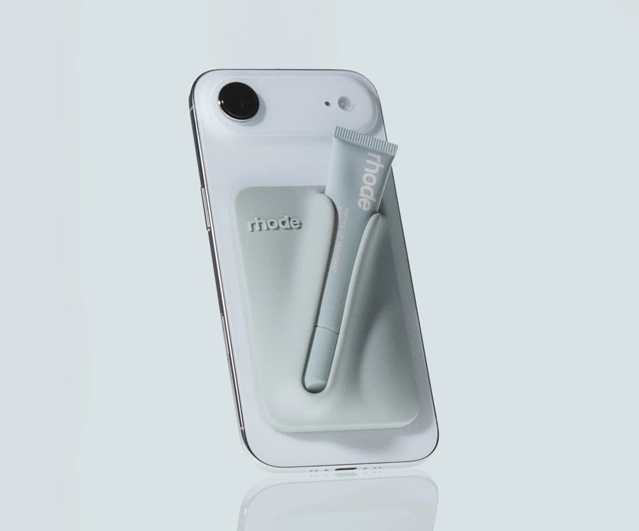 كفر رود سناب أون ليب كيس – رمادي (كفر فقط) (Rhode Snap-On Lip Case – Grey)