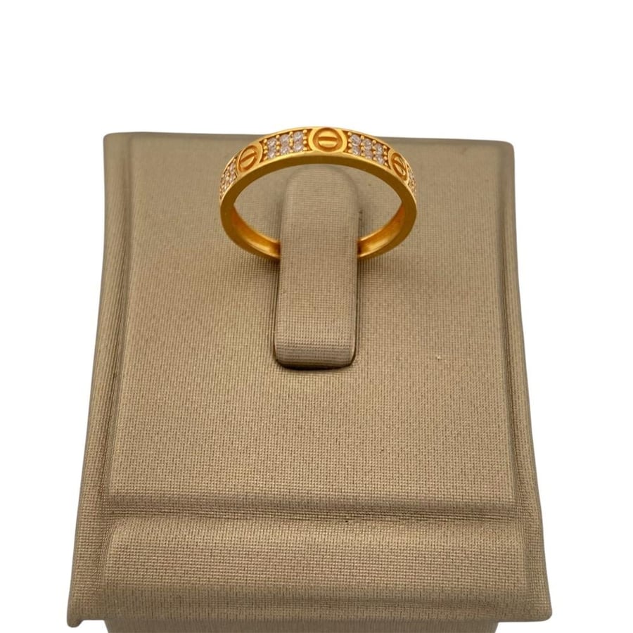 Gold ring 21 karat weight 1.99 grams