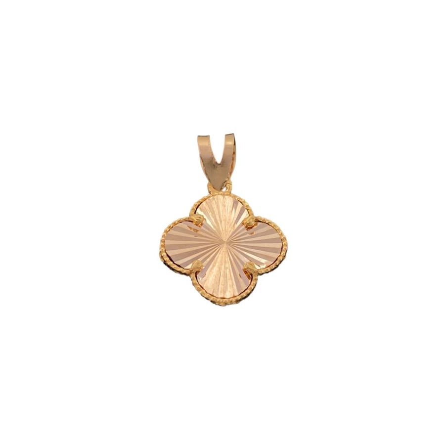 A 21-karat gold pendant weighing 0.78 grams