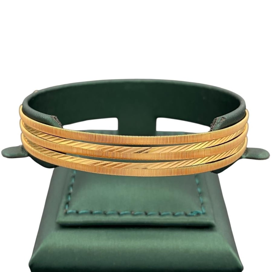 Gold bracelet, 18 karat, weight 8.64 grams