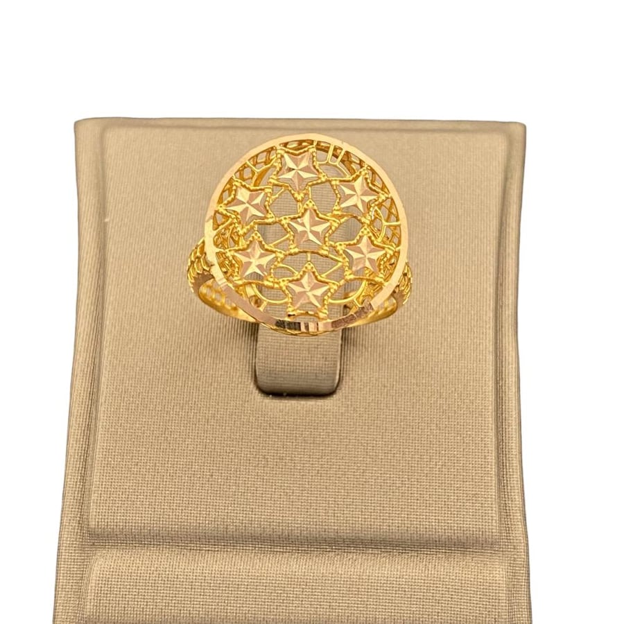خاتم ذهب عيار 21 الوزن 2.32 جرام