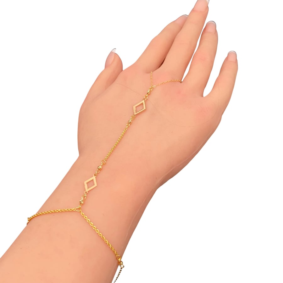 كف ذهب عيار 21 الوزن 1.66 جرام
