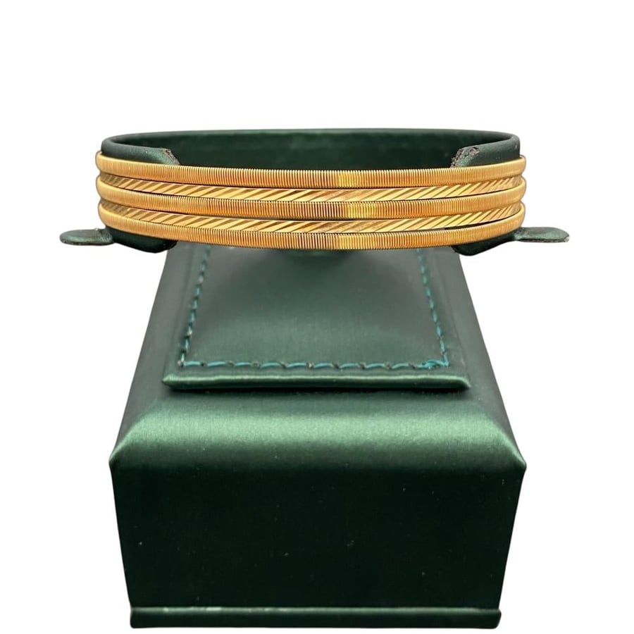 Gold bracelet, 18 karat, weight 8.64 grams