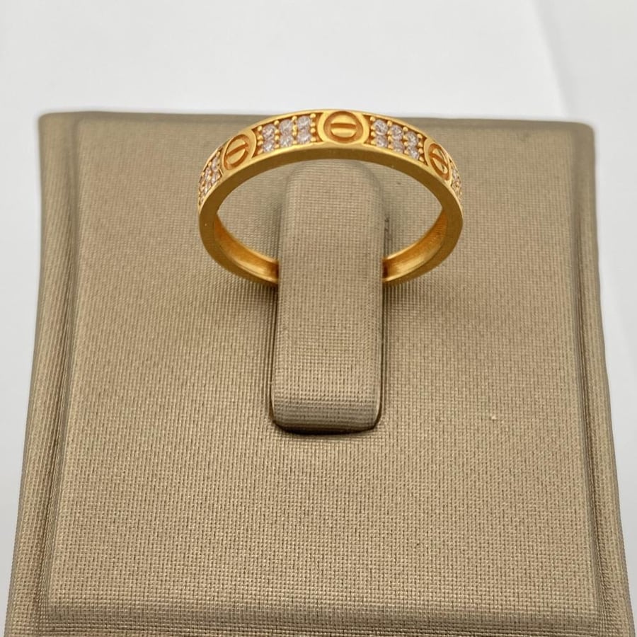 Gold ring 21 karat weight 1.99 grams