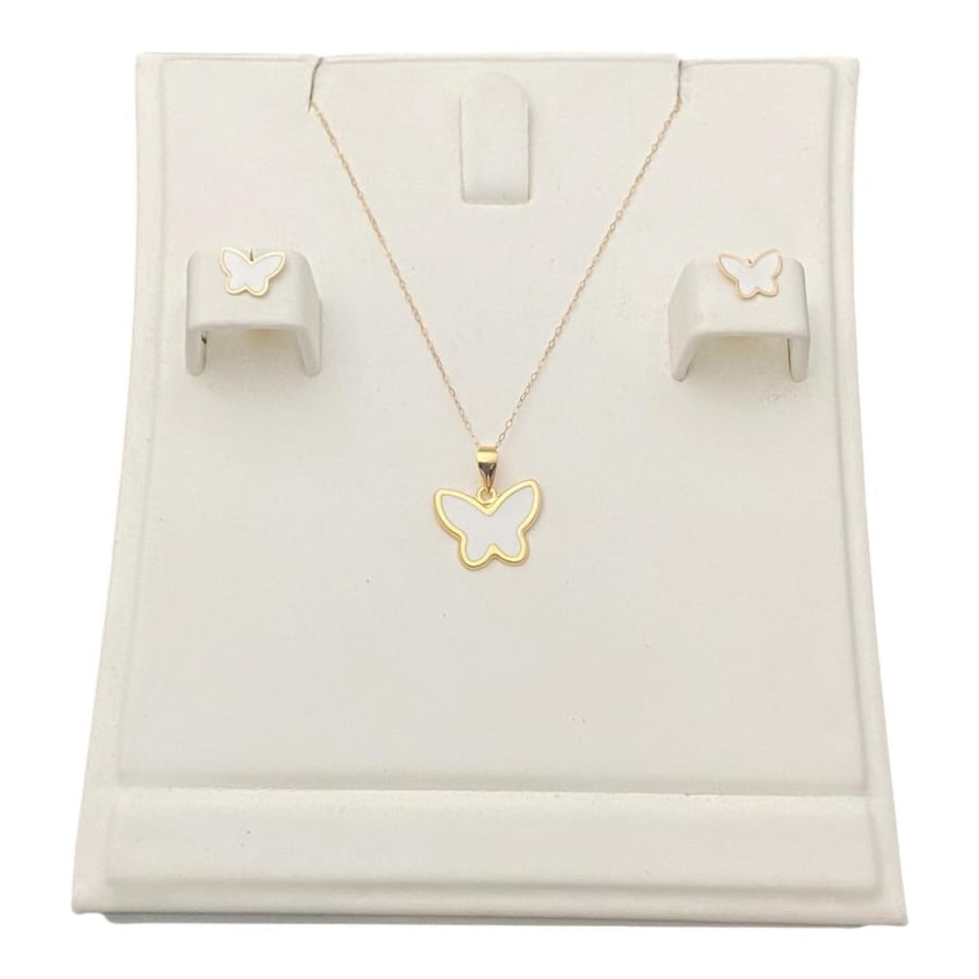 Half of a children's Spanish set, 18-karat gold, weight 0.57 grams