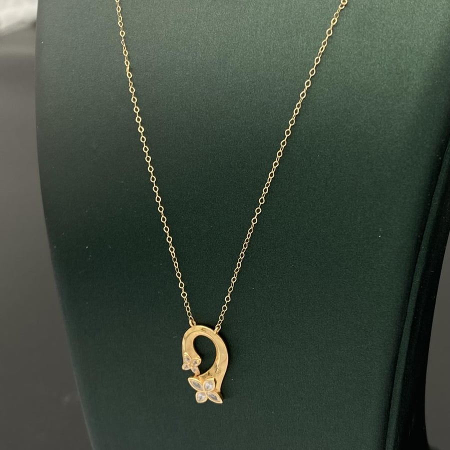 Gold necklace 18 karat weight 1 gram