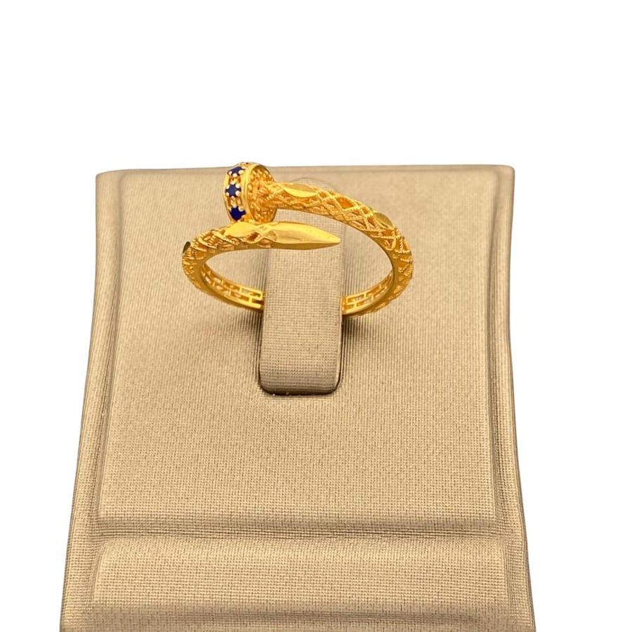 Gold ring 21 karat weight 2.71 grams