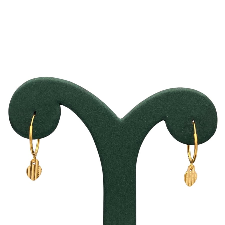 Gold ring 21 karat weight 0.66 grams