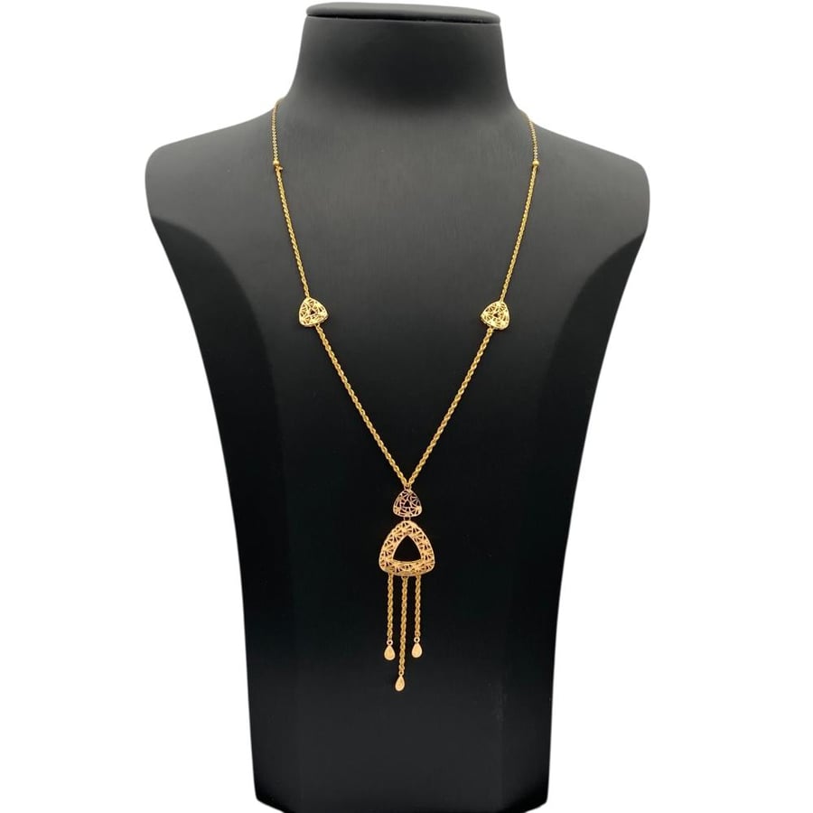 Gold prayer bead, 21 karat, weight 4.23 grams