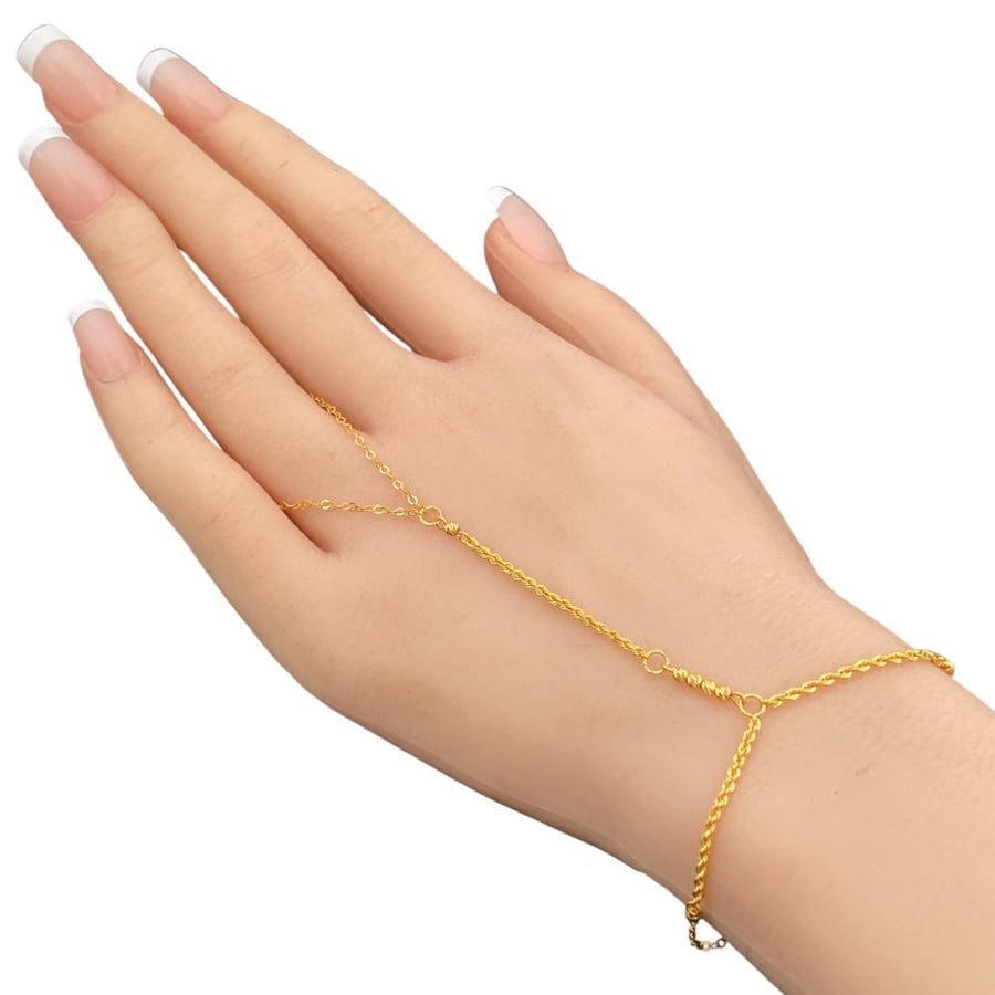 كف ذهب عيار 21 الوزن 1.84 جرام