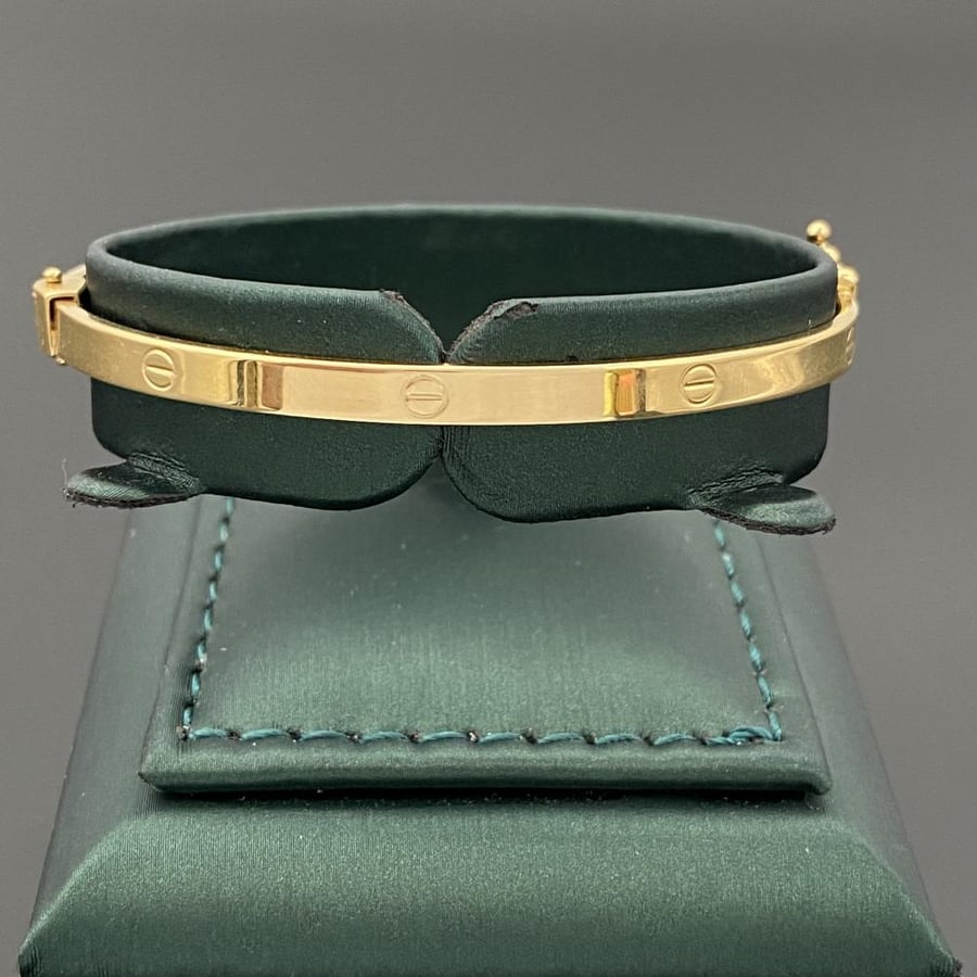 Gold bracelet, 18 karat, weight 6.46 grams