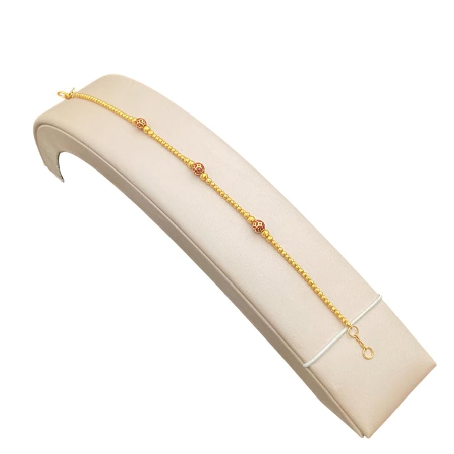 Gold bracelet 21 karat weight 3.6 grams