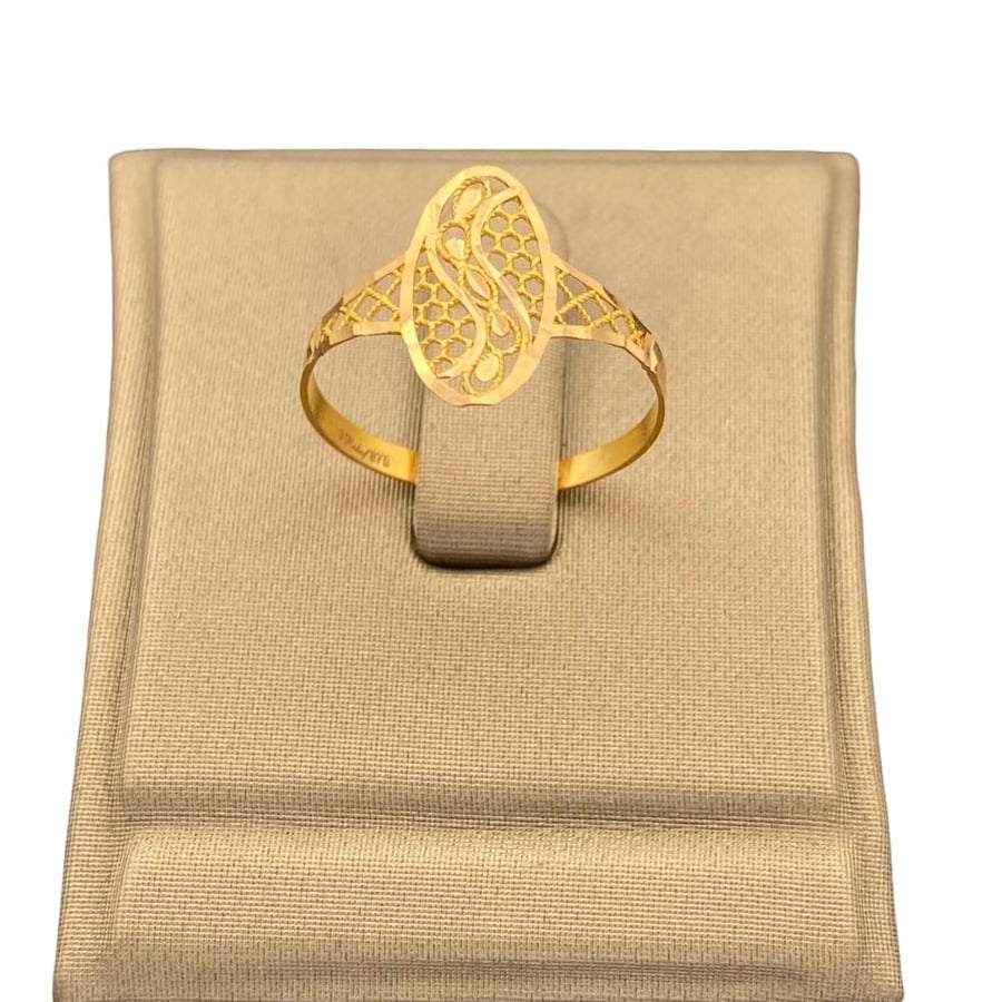 Gold ring 21 karat weight 0.95 grams