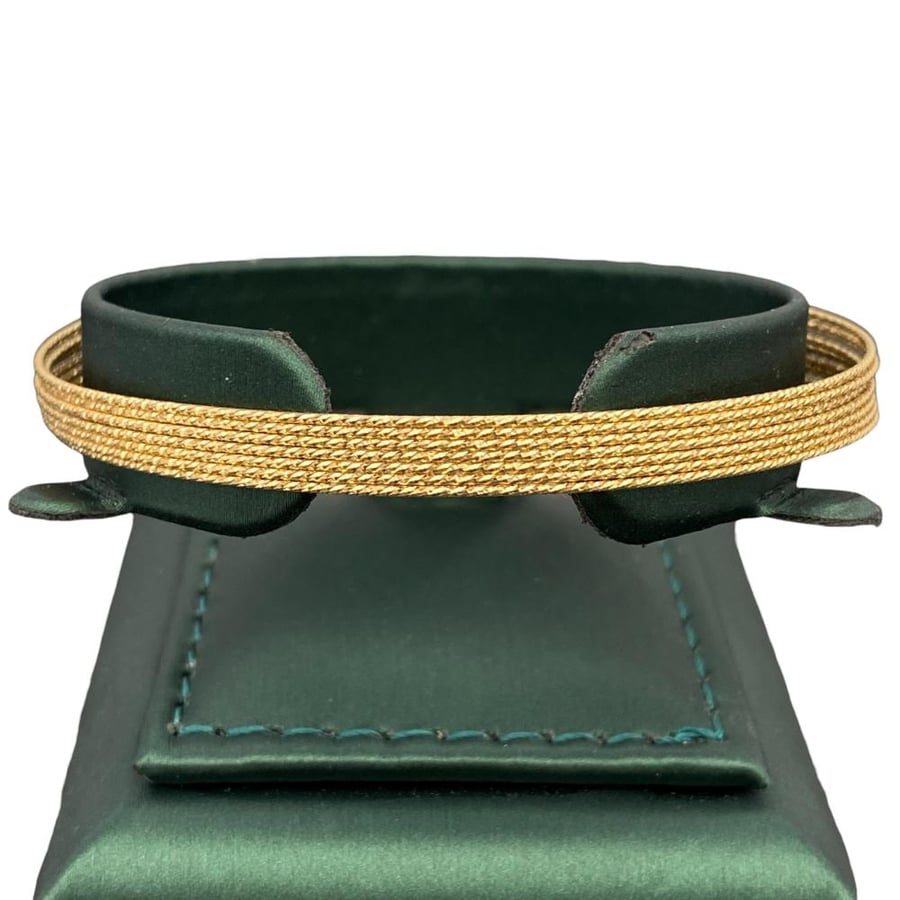 Gold bracelet, 18 karat, weight 8.52 grams